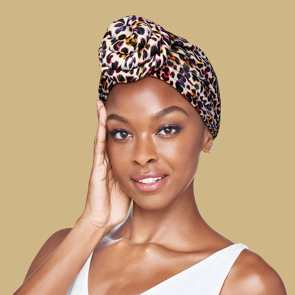RED by KISS Glamour Premium Pre-Tied Top Knot Turban - Image 15