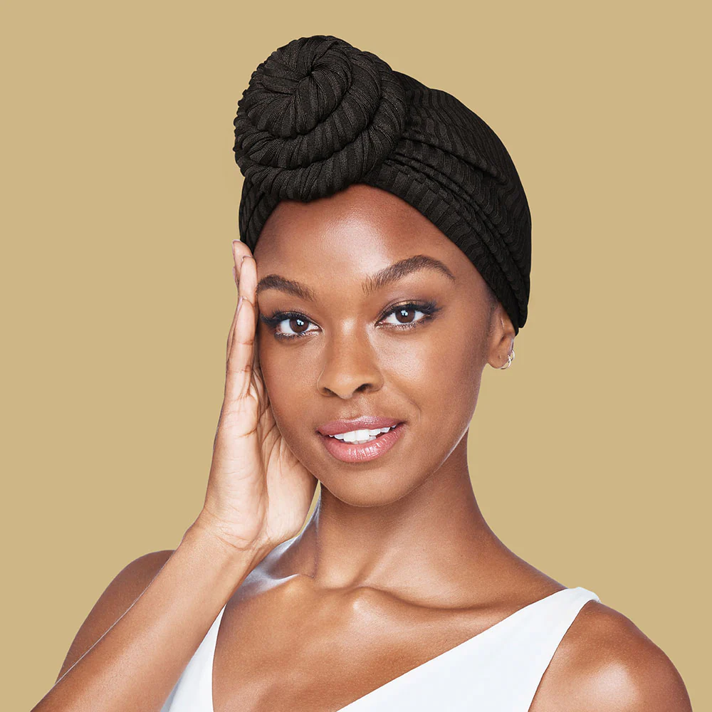 RED by KISS Glamour Premium Pre-Tied Top Knot Turban - Image 23