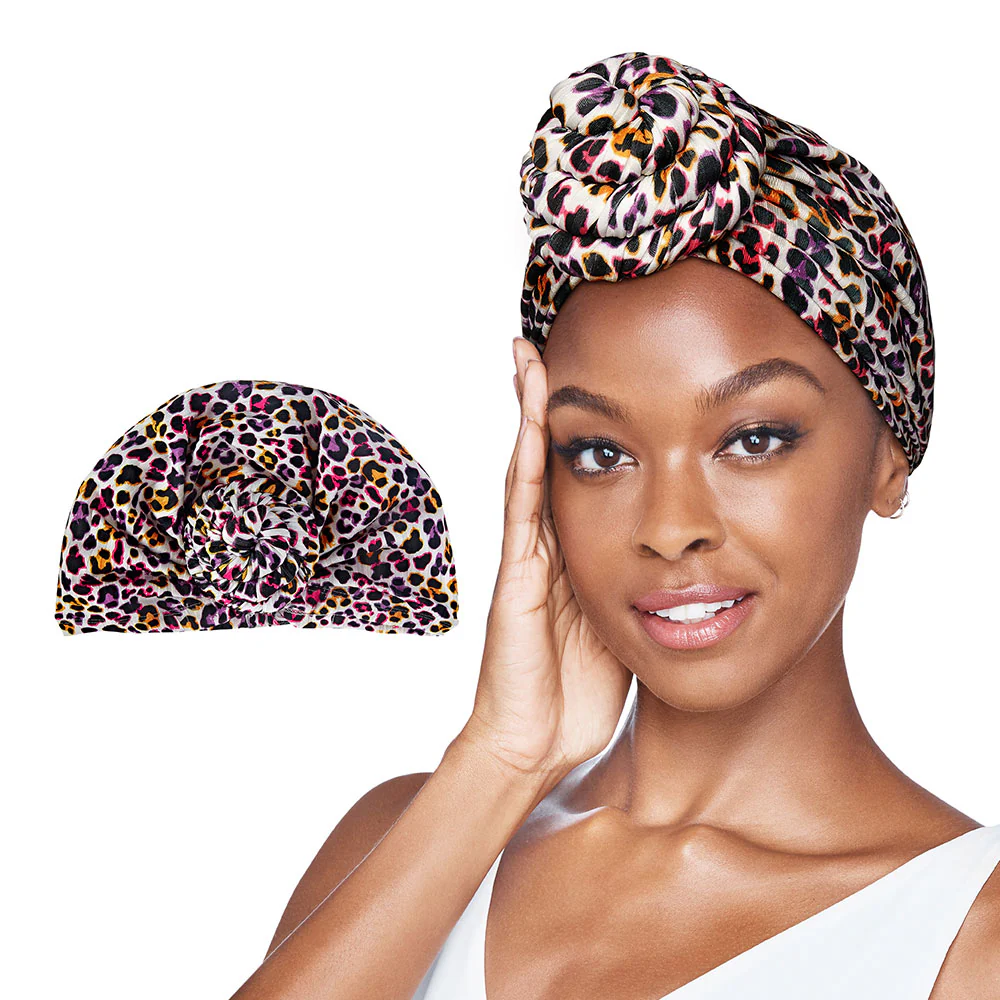 RED by KISS Glamour Premium Pre-Tied Top Knot Turban - Image 3