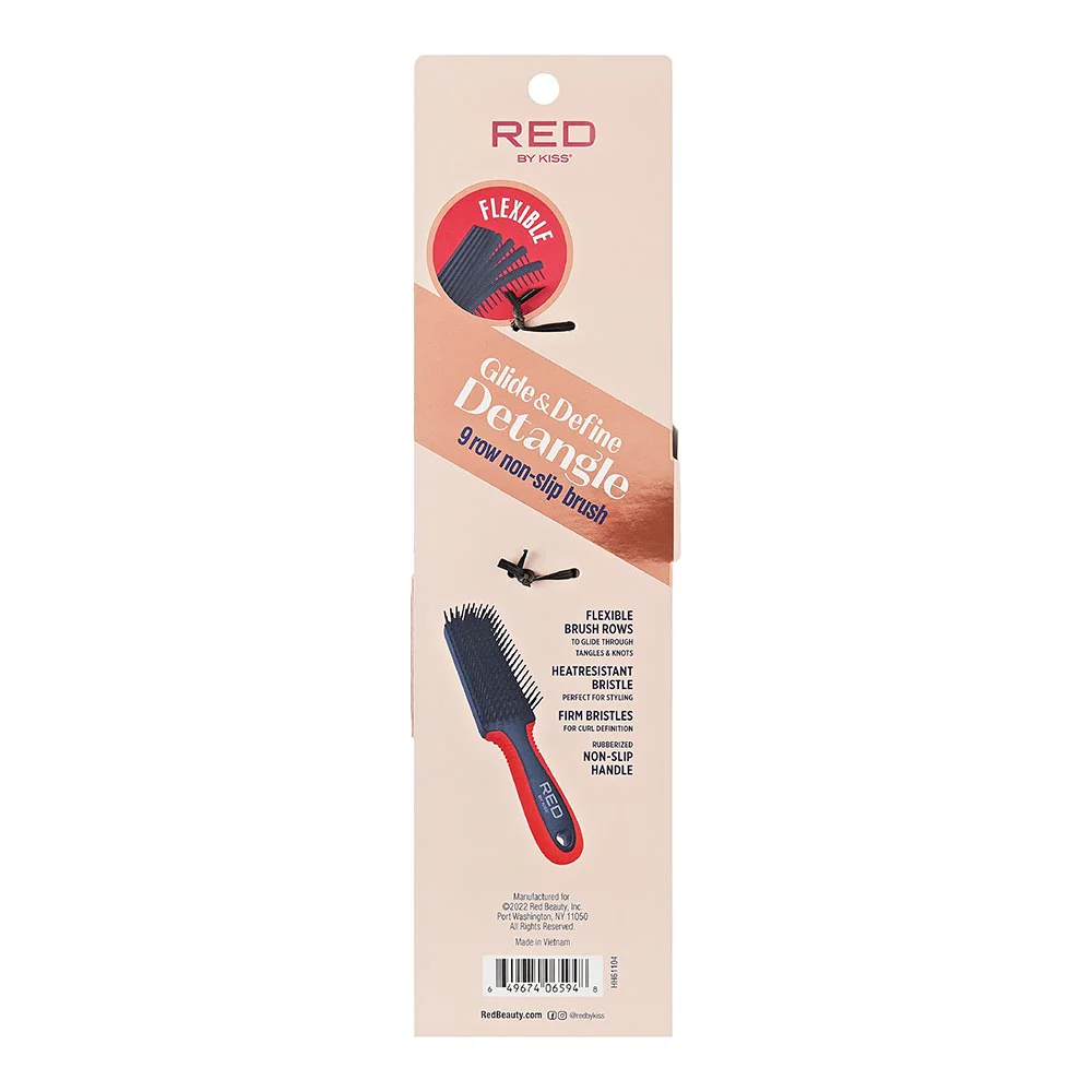 RED by KISS Glide & Define Detangle Brush - Image 10