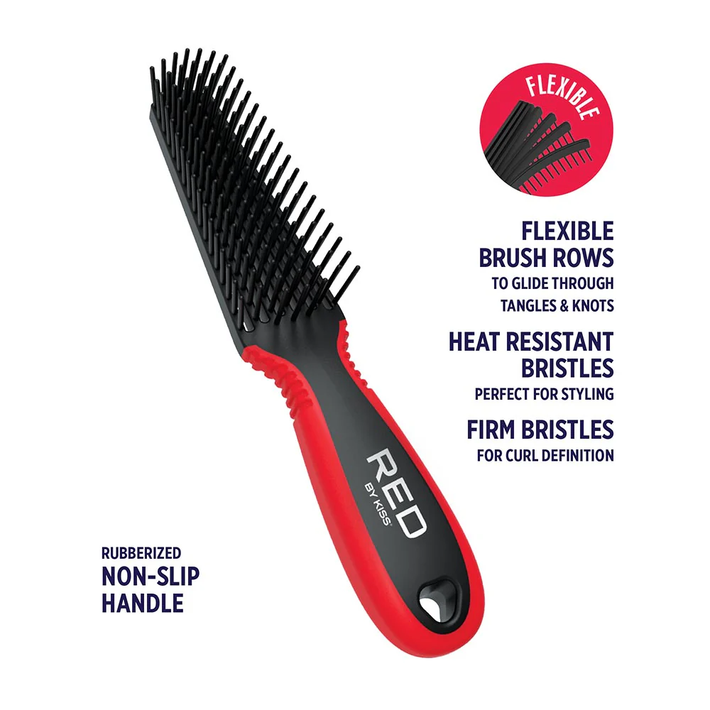 RED by KISS Glide & Define Detangle Brush - Image 7