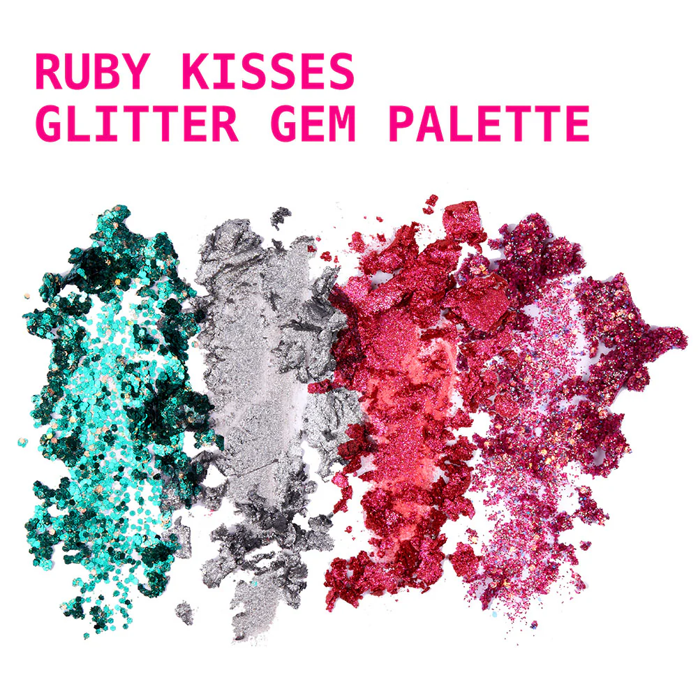 Ruby Kisses Glitter Gem Palette - Image 16