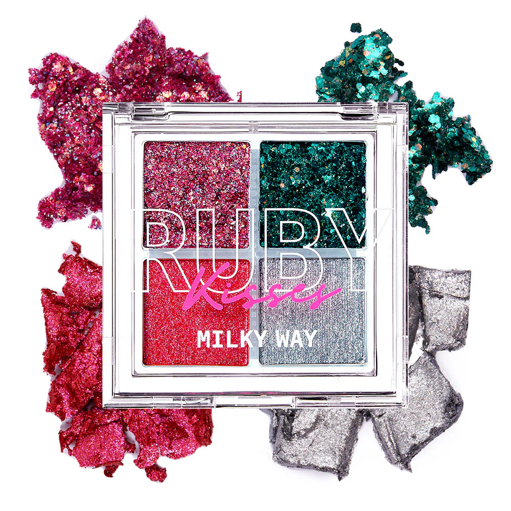 Ruby Kisses Glitter Gem Palette - Image 4