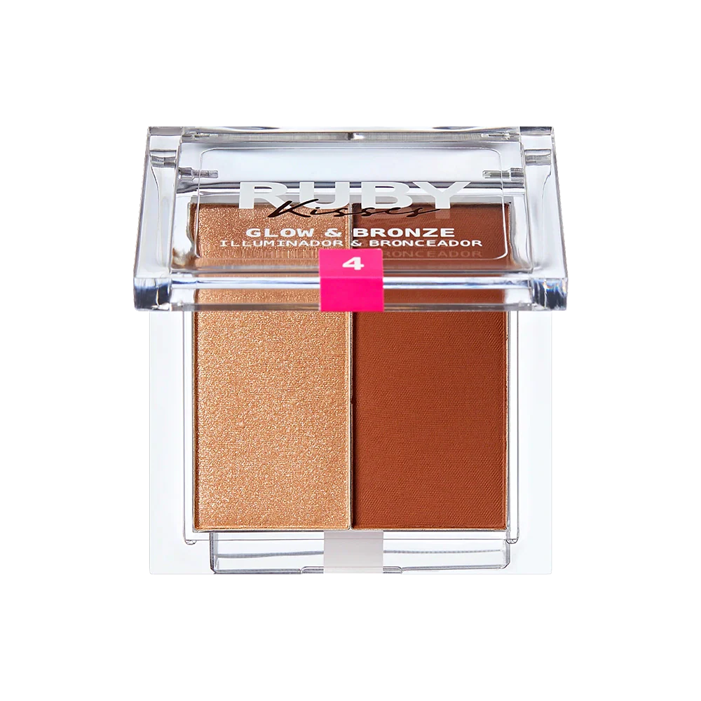 Ruby Kisses Glow & Bronze Highlighter Bronzer Duo - Image 24