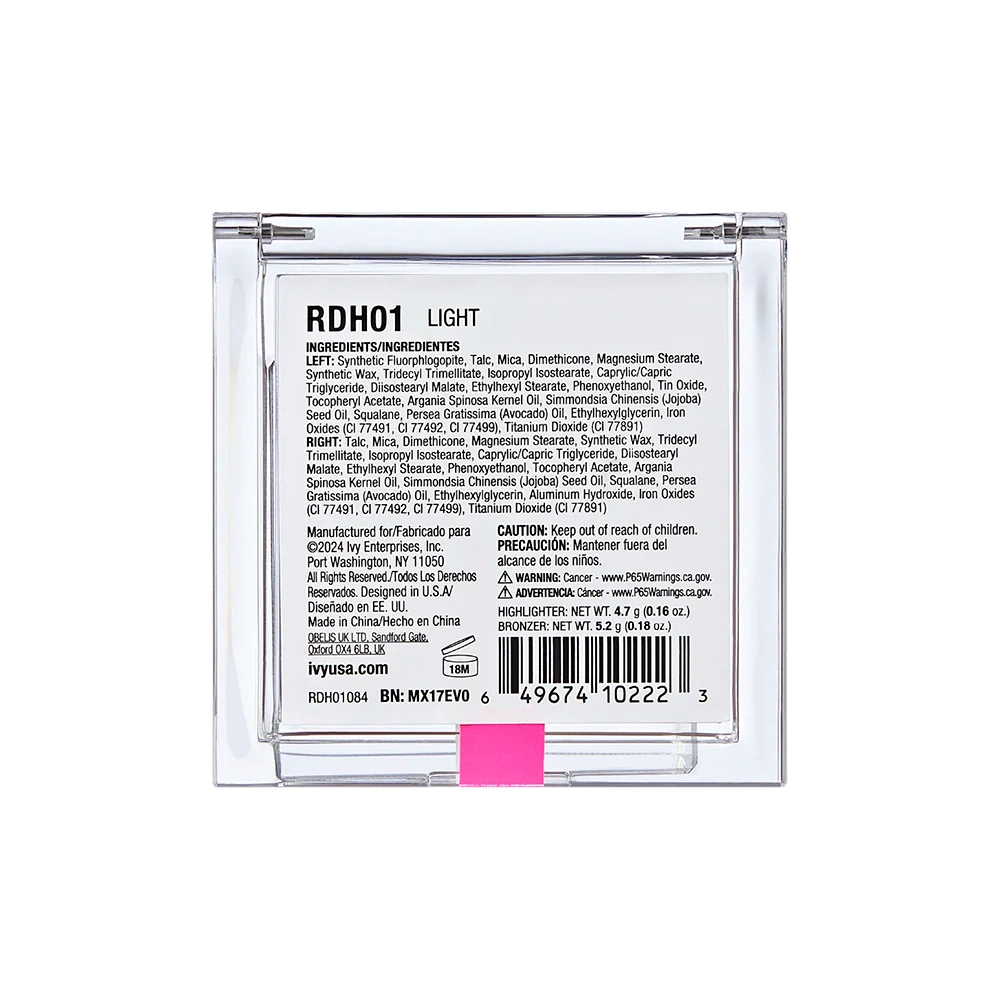 Ruby Kisses Glow & Bronze Highlighter Bronzer Duo - Image 25