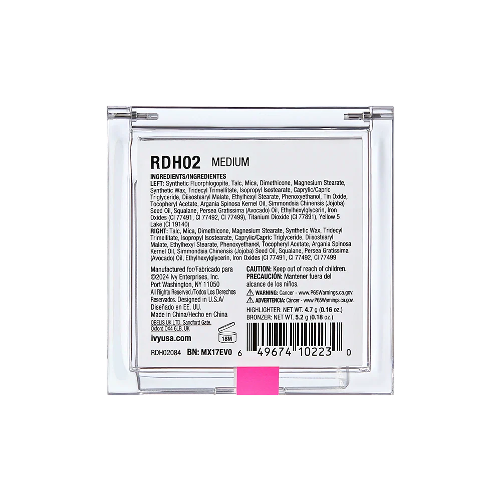 Ruby Kisses Glow & Bronze Highlighter Bronzer Duo - Image 26
