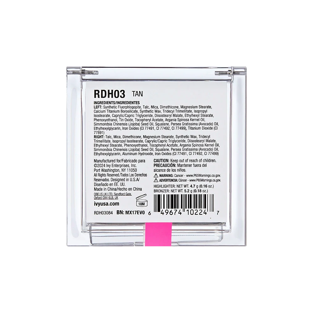 Ruby Kisses Glow & Bronze Highlighter Bronzer Duo - Image 27
