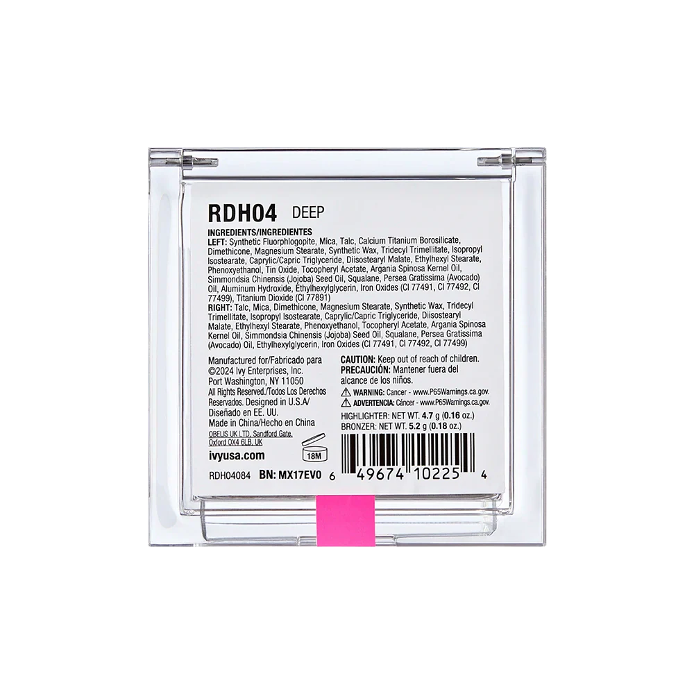 Ruby Kisses Glow & Bronze Highlighter Bronzer Duo - Image 28