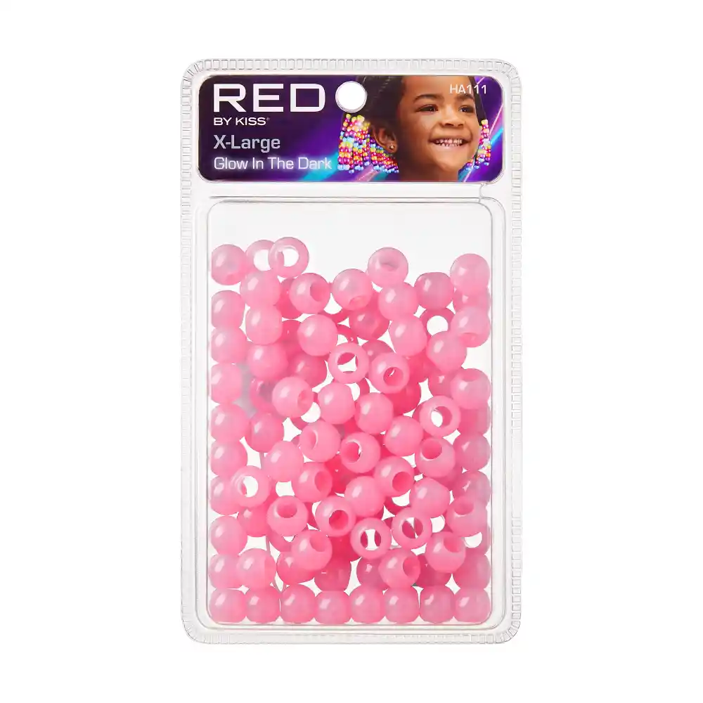 RED by KISS Glow In The Dark Hair Beads - Image 10
