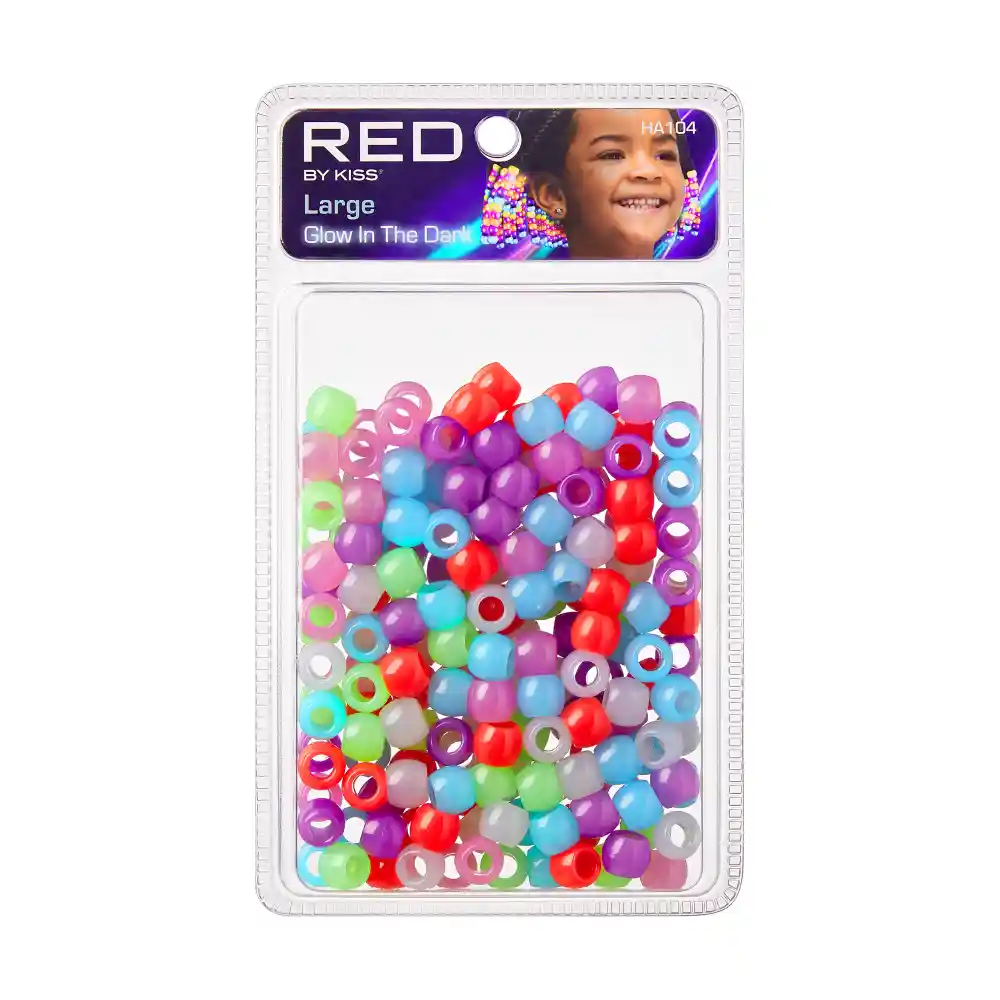 RED by KISS Glow In The Dark Hair Beads - Image 19
