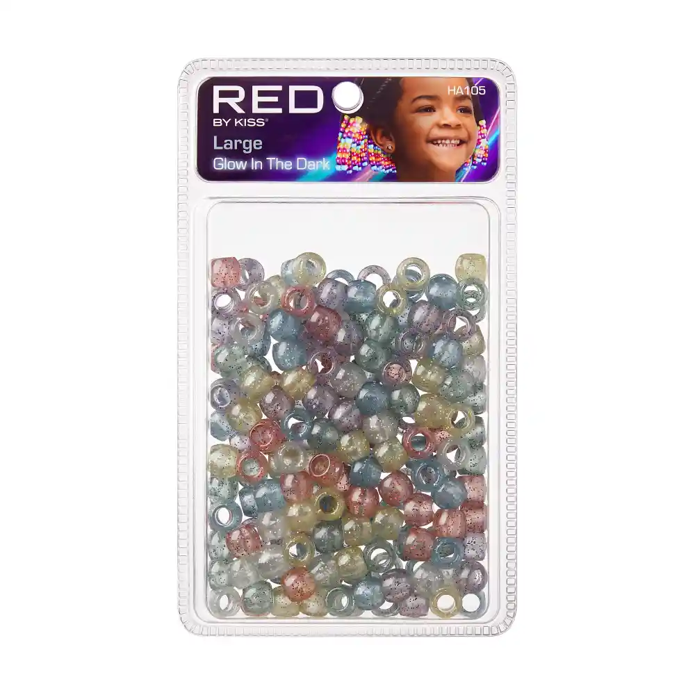 RED by KISS Glow In The Dark Hair Beads - Image 20