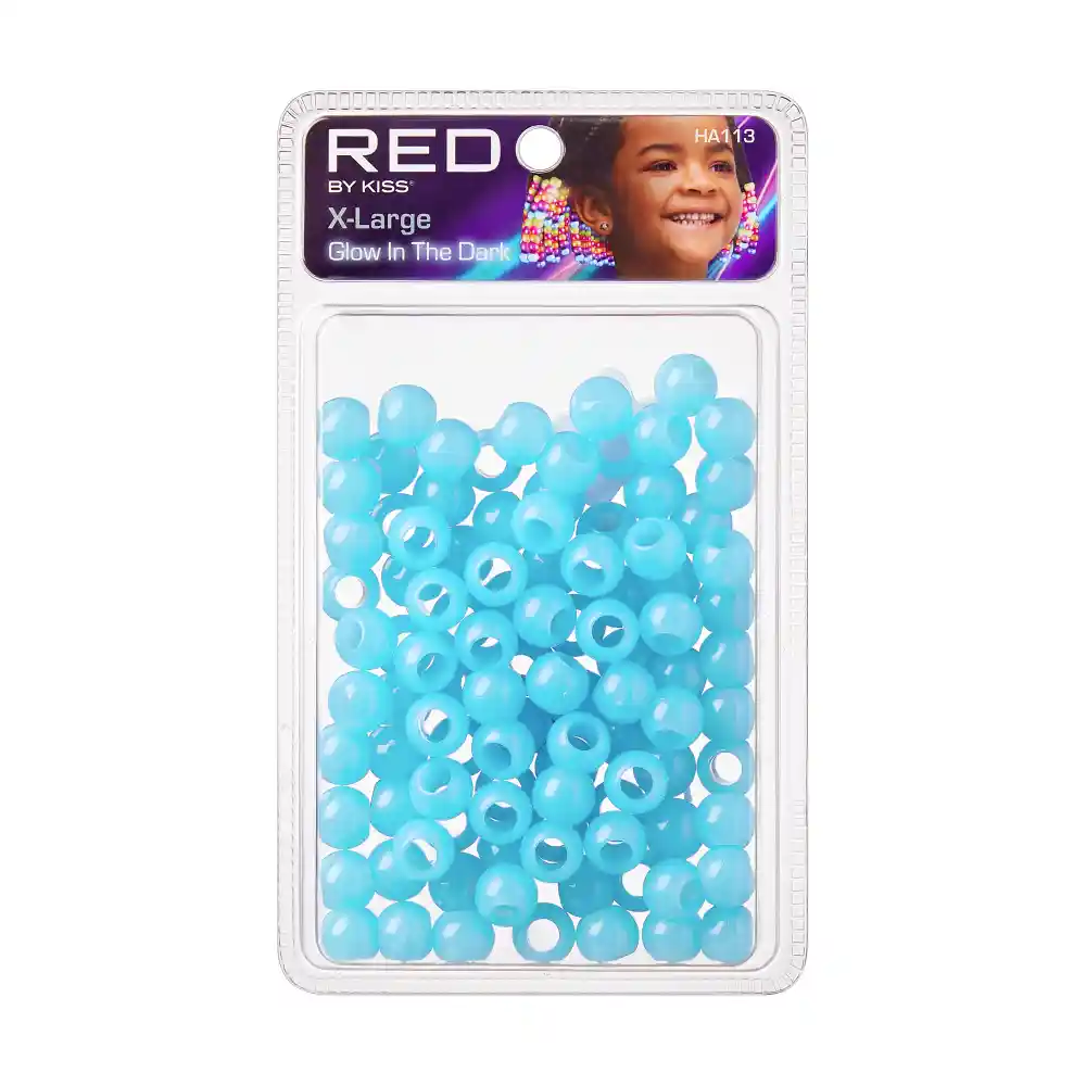 RED by KISS Glow In The Dark Hair Beads - Image 38