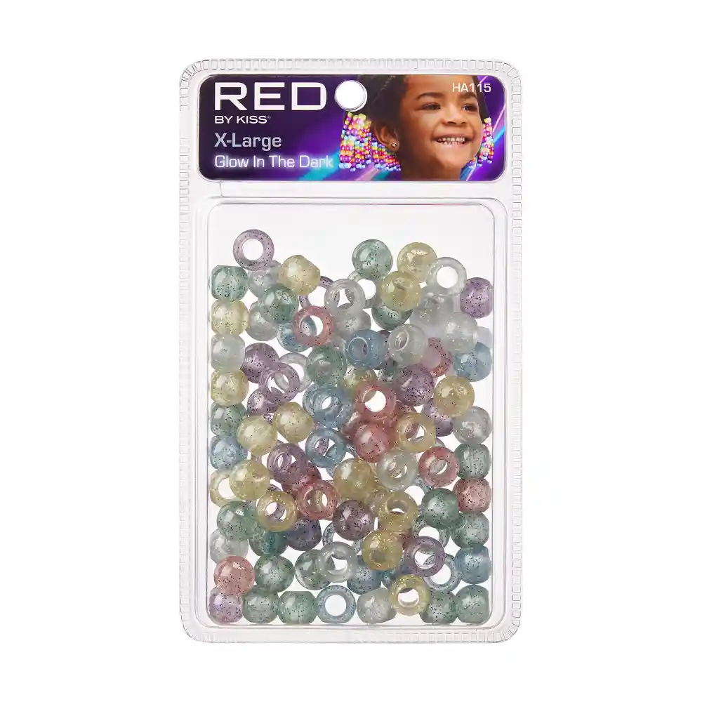 RED by KISS Glow In The Dark Hair Beads - Image 40