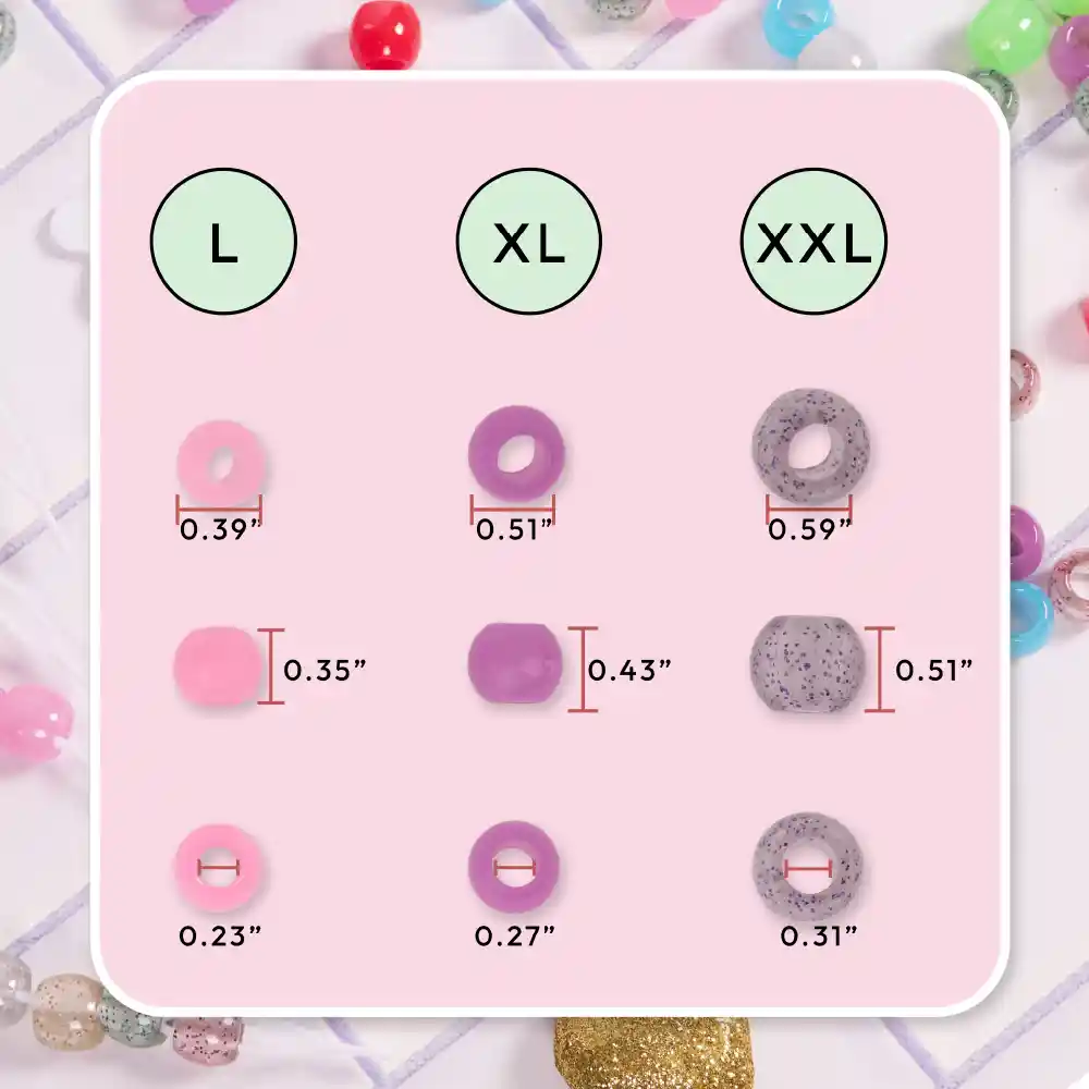 RED by KISS Glow In The Dark Hair Beads - Image 55