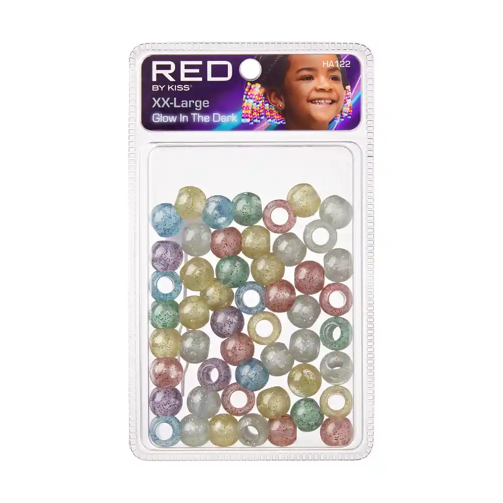 RED by KISS Glow In The Dark Hair Beads - Image 66