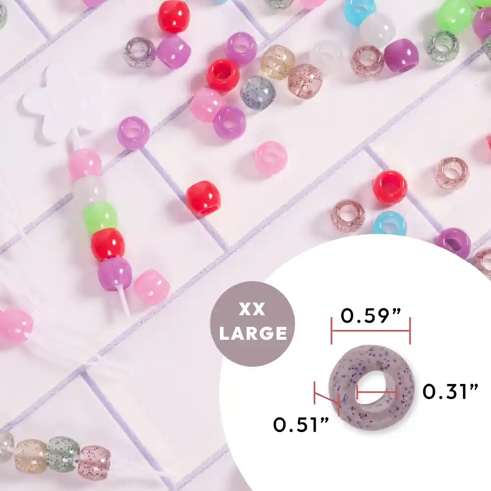 RED by KISS Glow In The Dark Hair Beads - Image 69