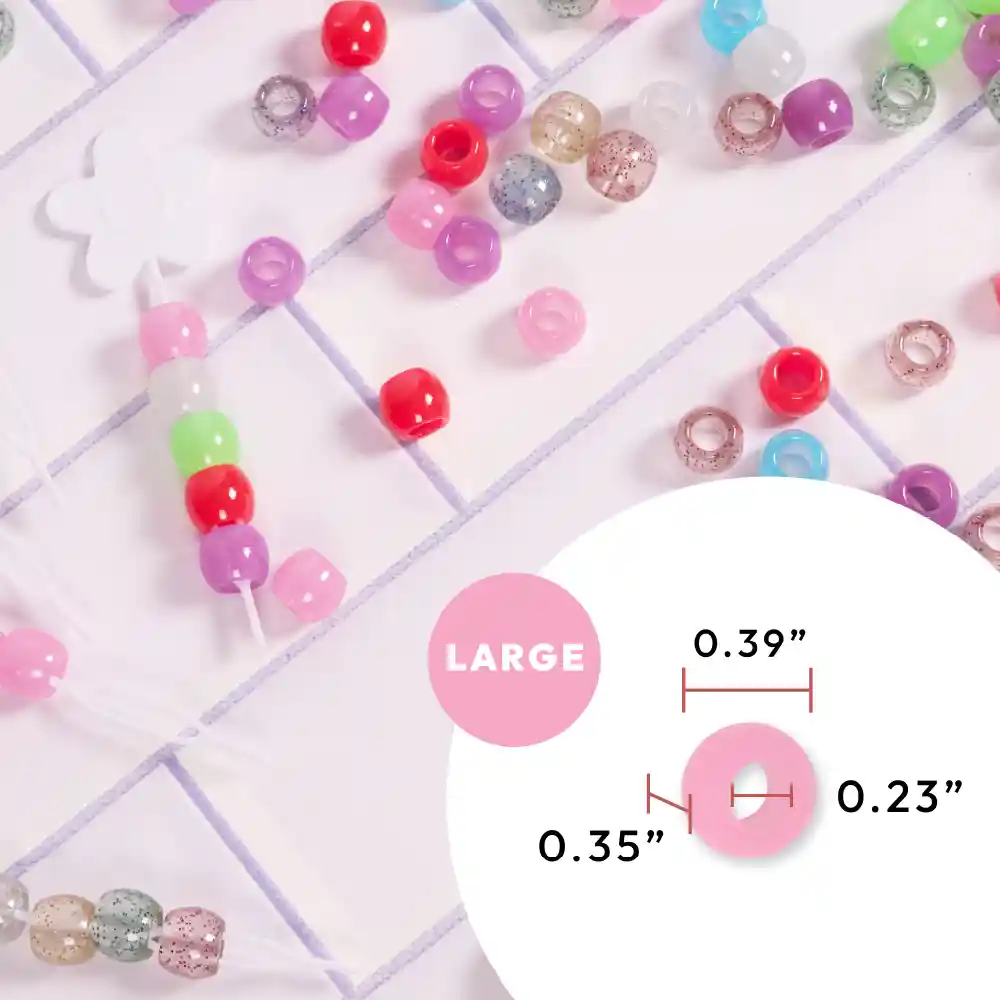 RED by KISS Glow In The Dark Hair Beads - Image 78