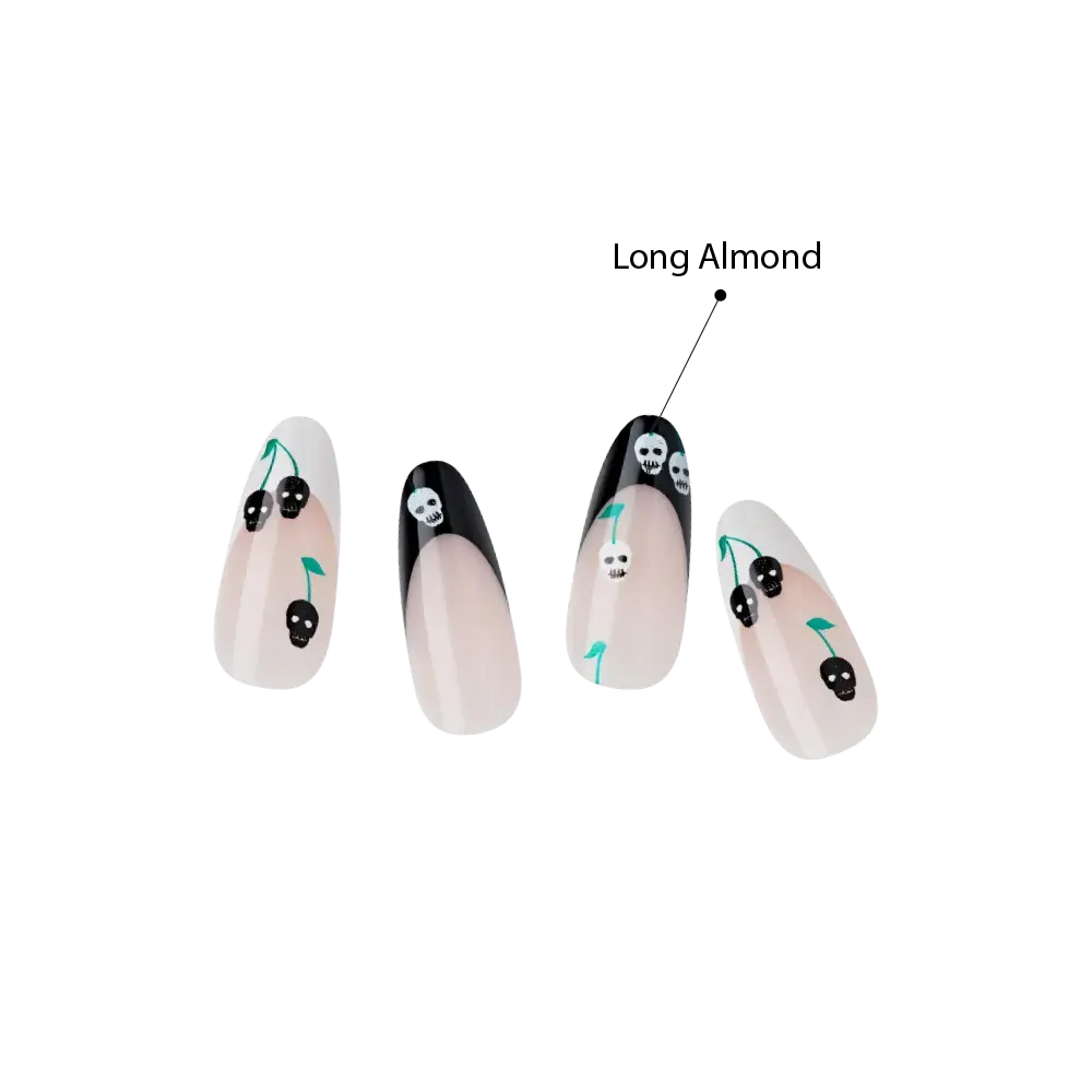 Gold Finger Glow In The Dark Halloween Glue-On Nails - Image 24