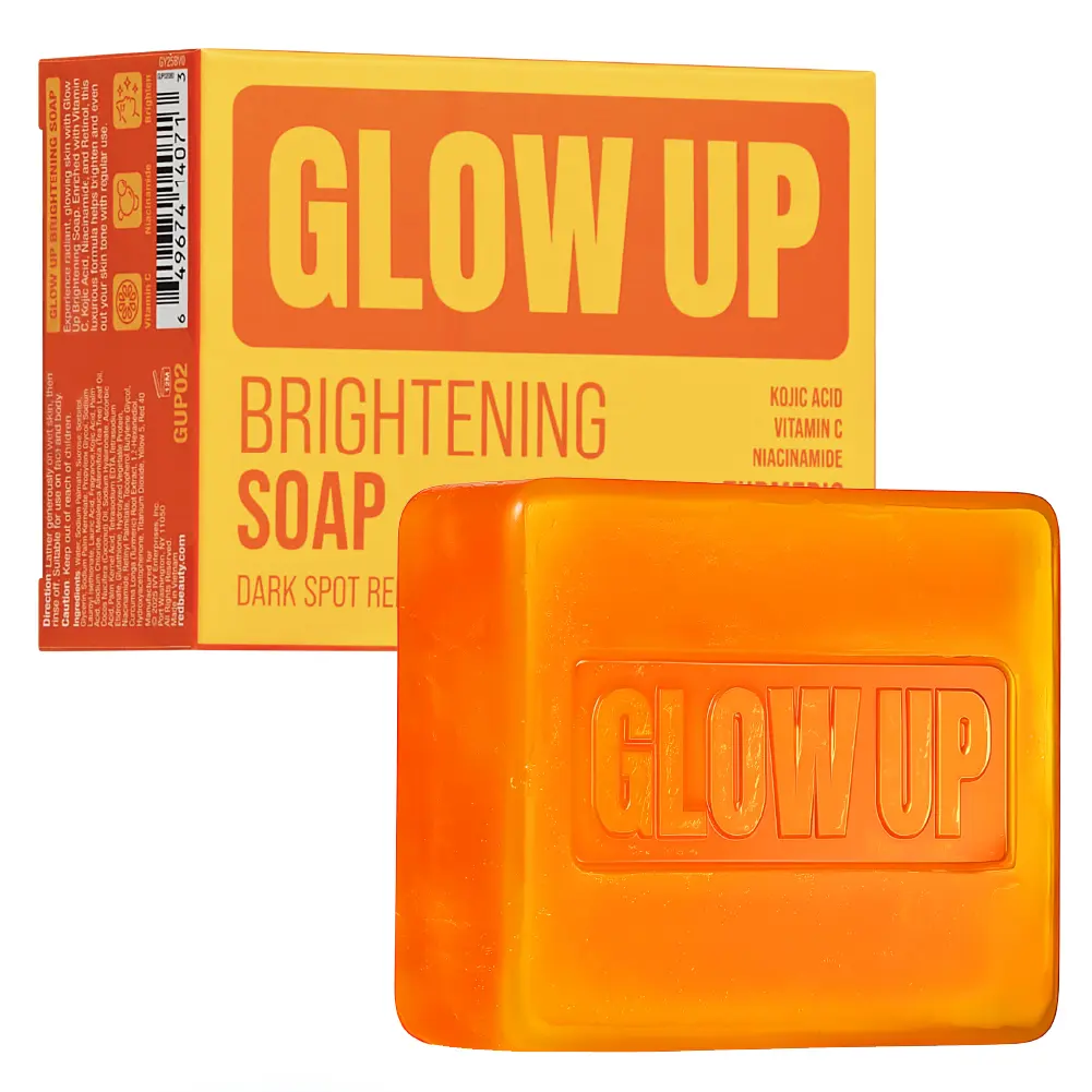 RED by KISS Glow Up Brightening Bar Soap Kojic Acid & Turmeric for Dark Spots - Image 16