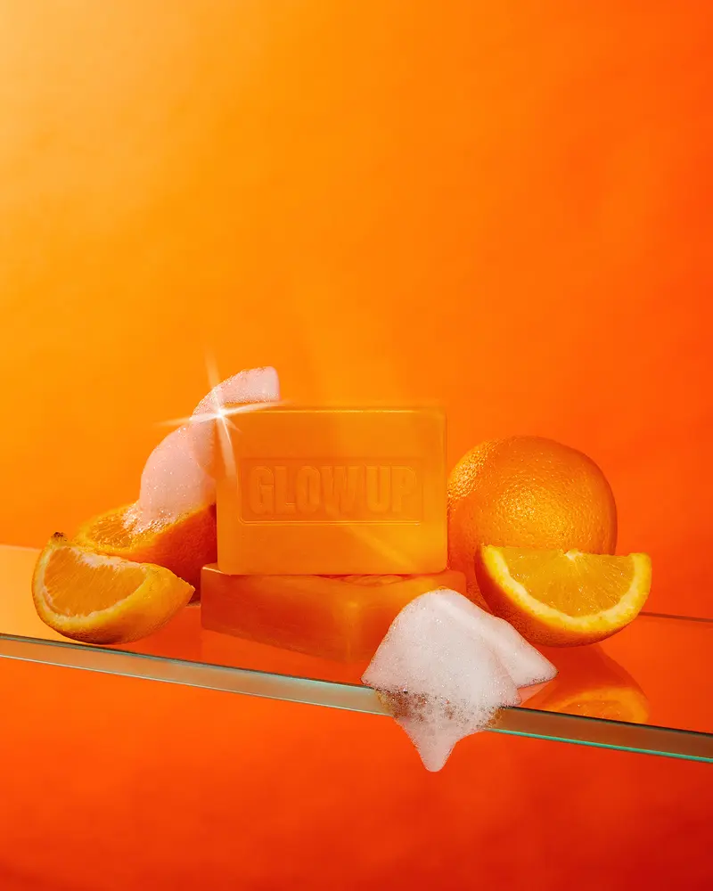 RED by KISS Glow Up Brightening Bar Soap Kojic Acid & Turmeric for Dark Spots - Image 9