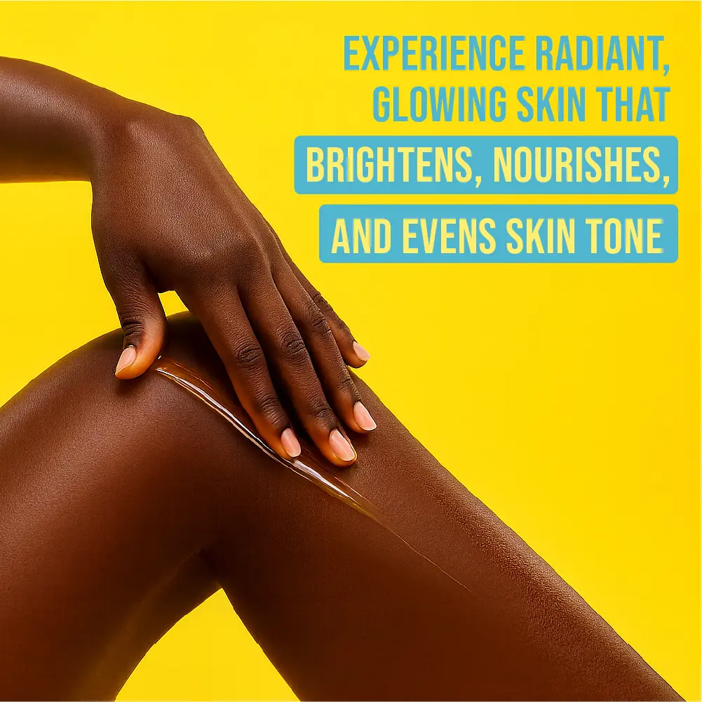 RED by KISS Glow Up Brightening Body Serum Gel with Kojic Acid & Vitamin C - Image 4