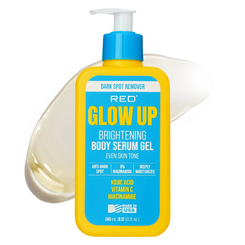 RED by KISS Glow Up Brightening Body Serum Gel with Kojic Acid & Vitamin C - Image 7