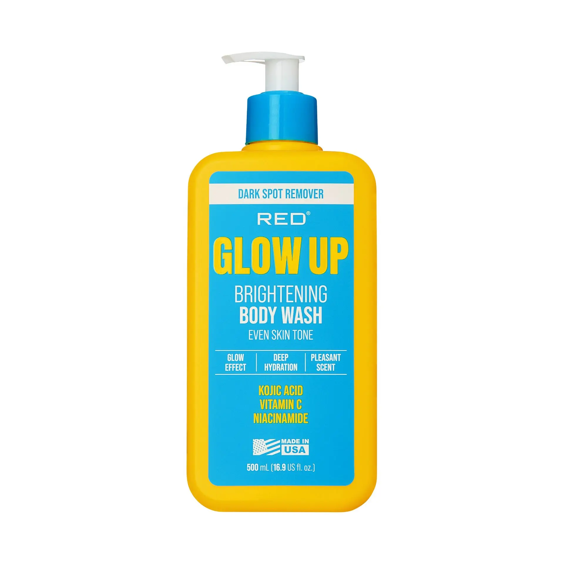 RED by KISS Glow Up Brightening Body Wash with Kojic Acid, Vitamin C & Niacinamide - Image 15