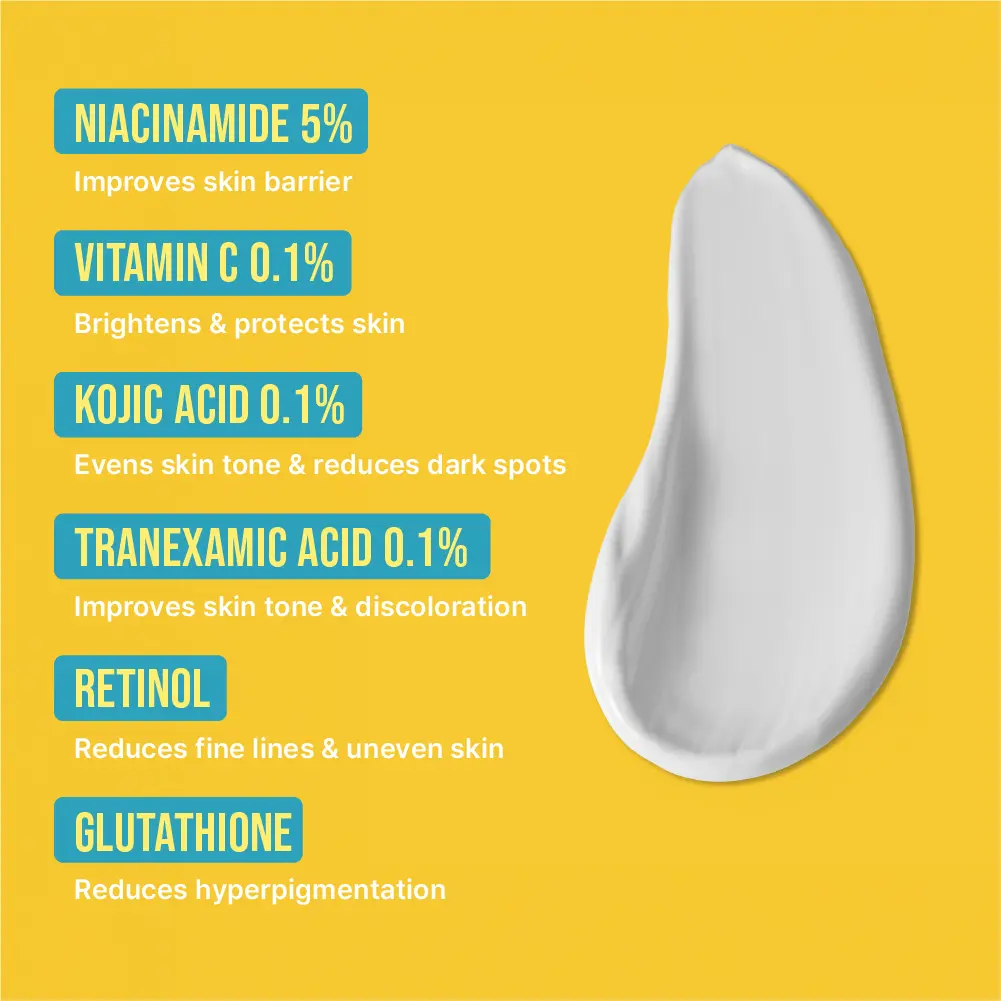 RED by KISS Glow Up Brightening Body Cream – Kojic Acid, Vitamin C & Niacinamide - Image 5