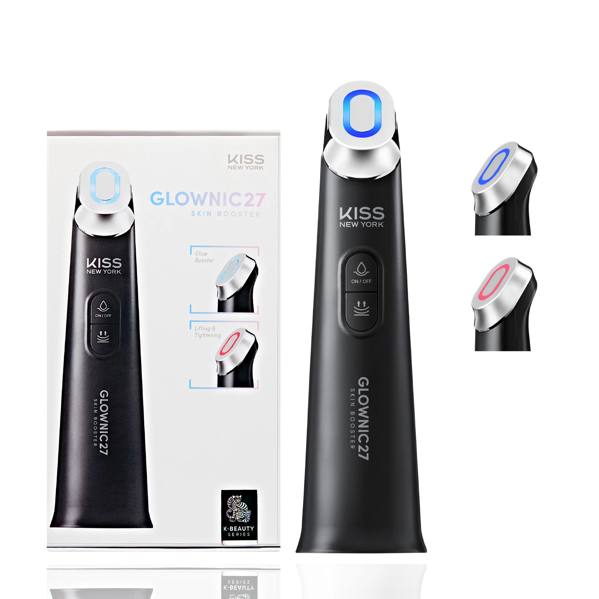 Kiss New York Glownic27 Microcurrent Facial Device – Electroporation Facial Skin Booster for Absorption & Firming - Image 16