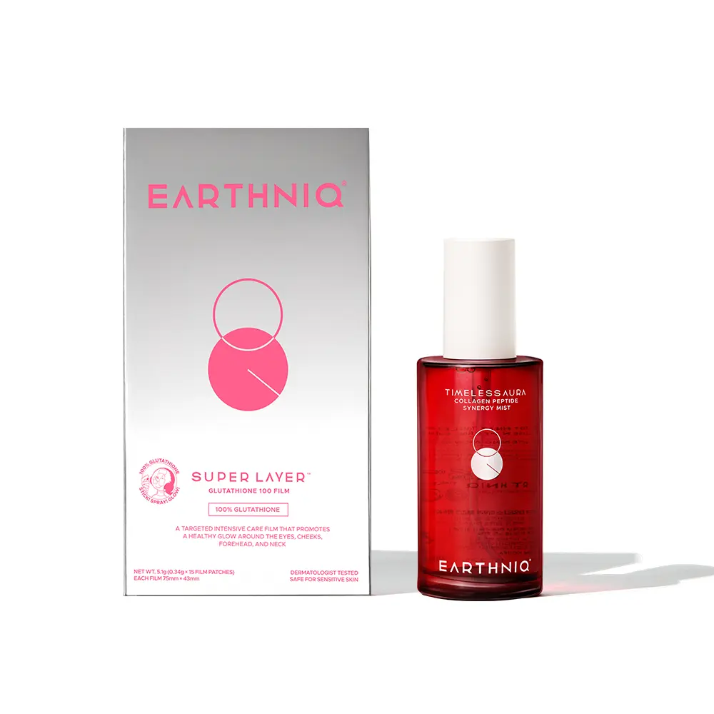 EARTHNIQ Glutathione Brightening Mask Film – Korean Vegan Skincare for Total Radiance, Hydration & Even Skin Tone - Image 11