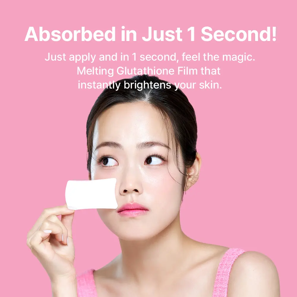 EARTHNIQ Glutathione Brightening Mask Film – Korean Vegan Skincare for Total Radiance, Hydration & Even Skin Tone - Image 2