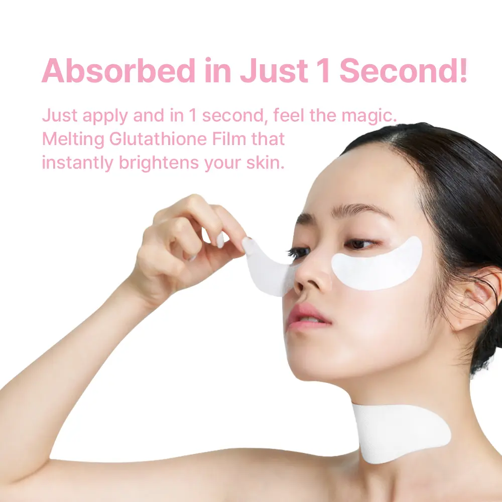 EARTHNIQ Glutathione Radiance Mask Film – Korean Brightening Skincare for Even Tone, Glow & Hydration - Image 2