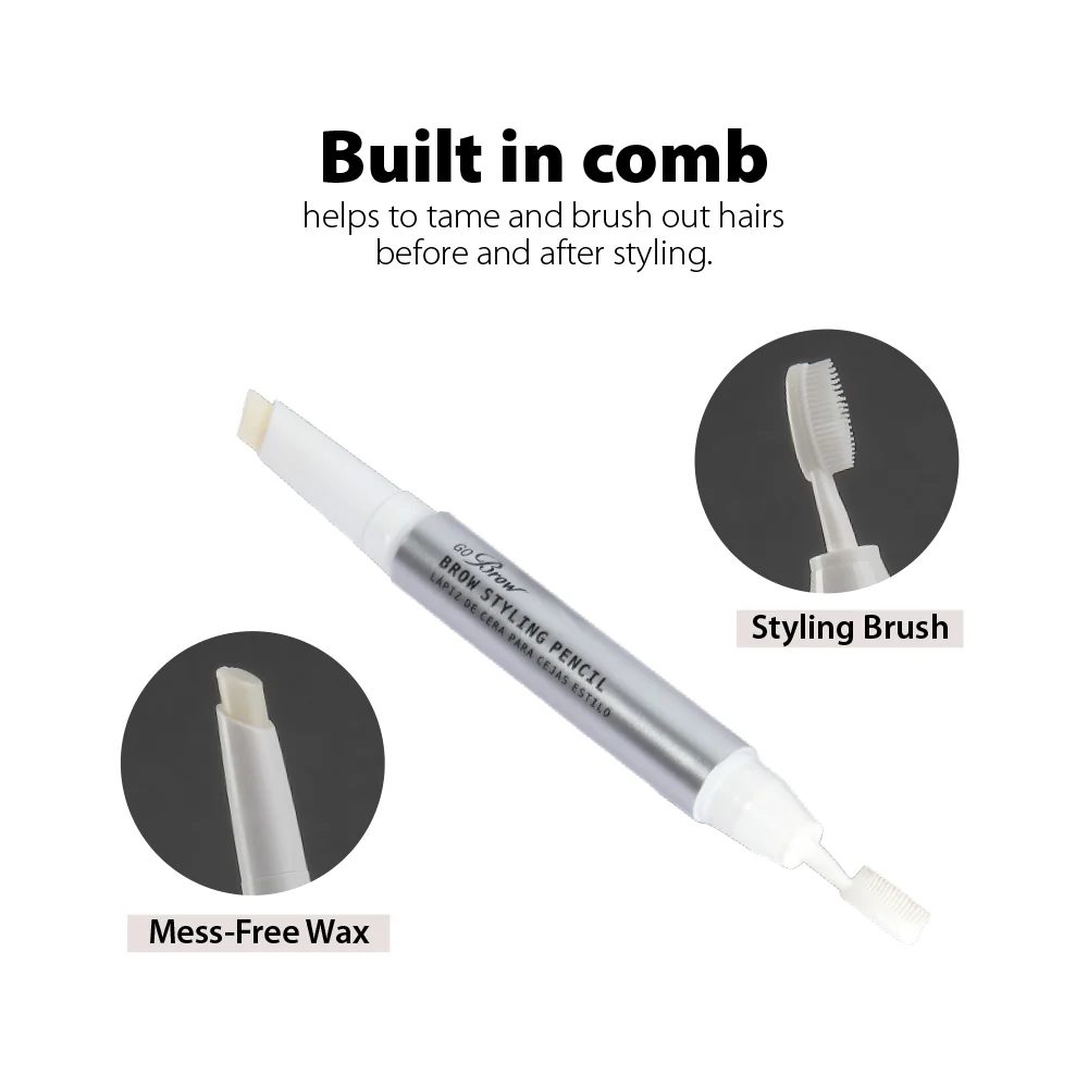 Ruby Kisses Go Brow Brow Wax Styling Pencil - Image 4