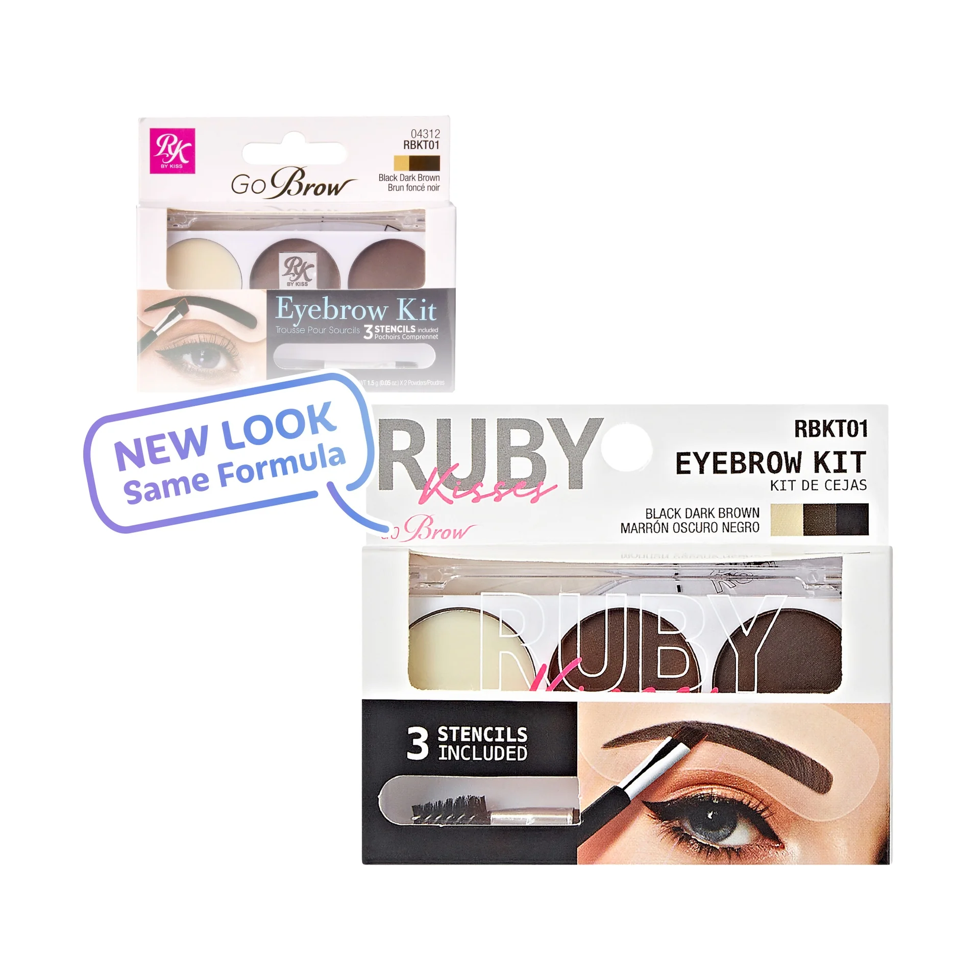 Ruby Kisses Go Brow Eyebrow Kit - Image 17