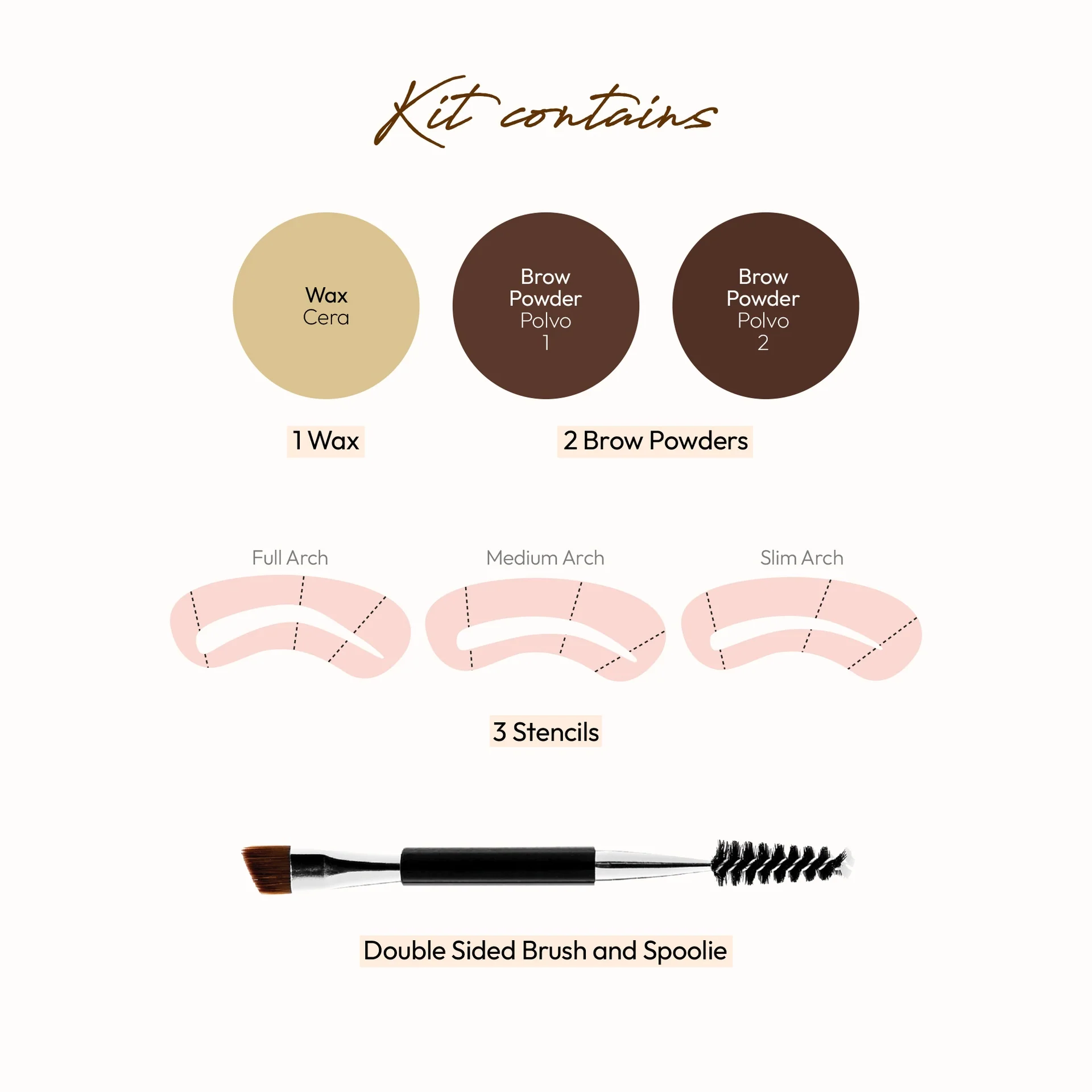 Ruby Kisses Go Brow Eyebrow Kit - Image 18