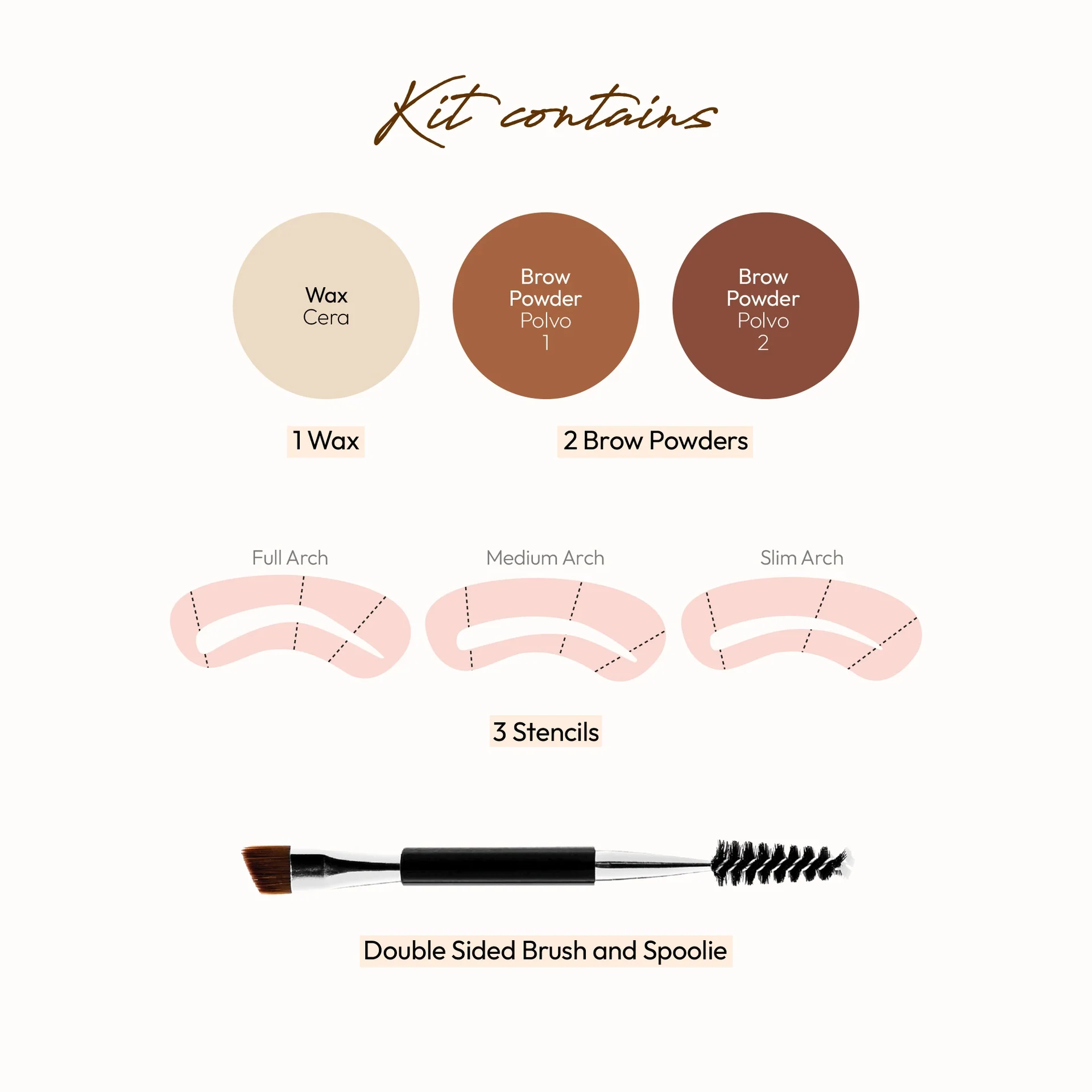 Ruby Kisses Go Brow Eyebrow Kit - Image 8