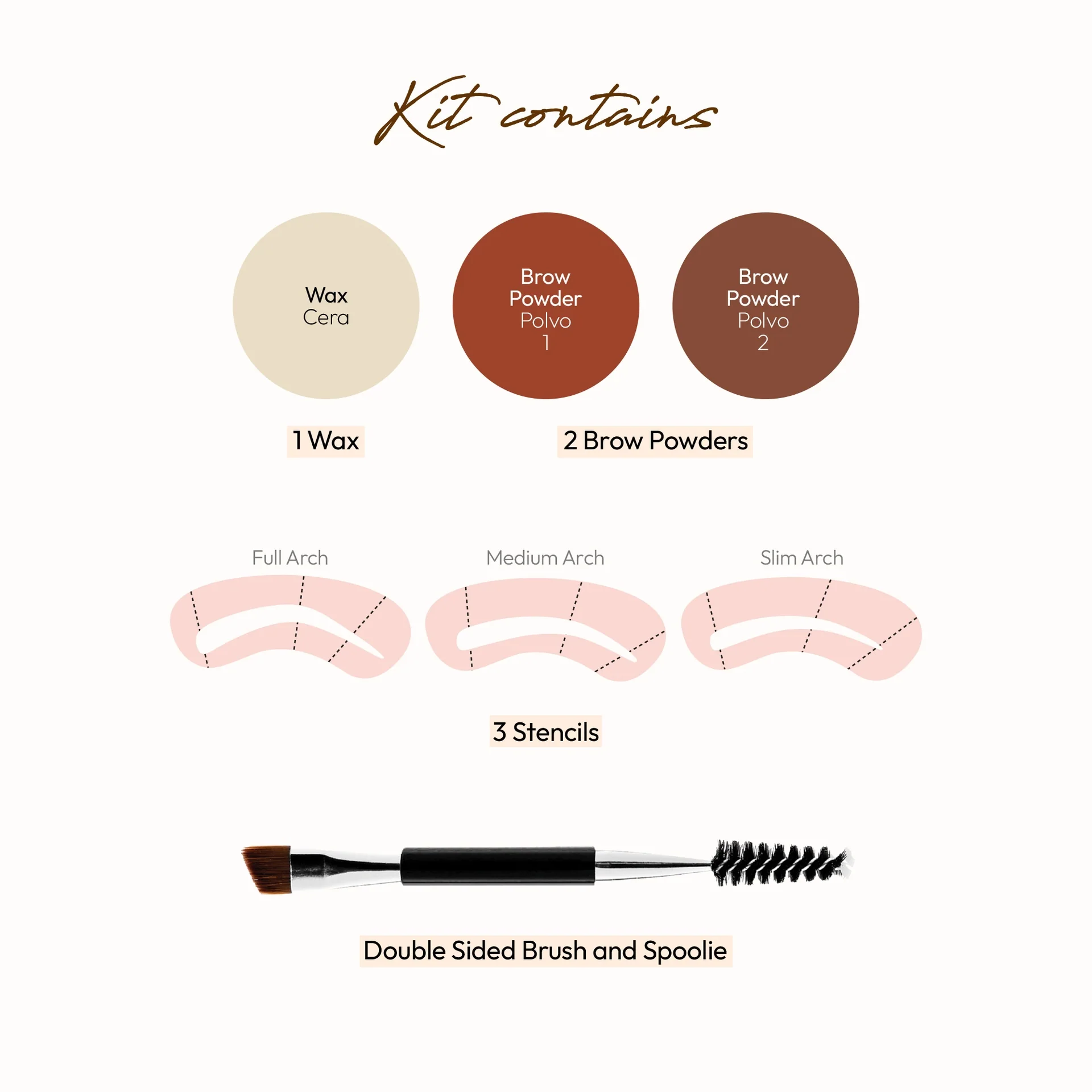 Ruby Kisses Go Brow Eyebrow Kit - Image 9