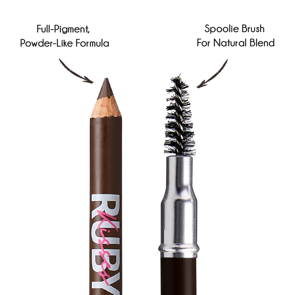 Ruby Kisses Go Brow Wooden Eyebrow Pencil - Image 10