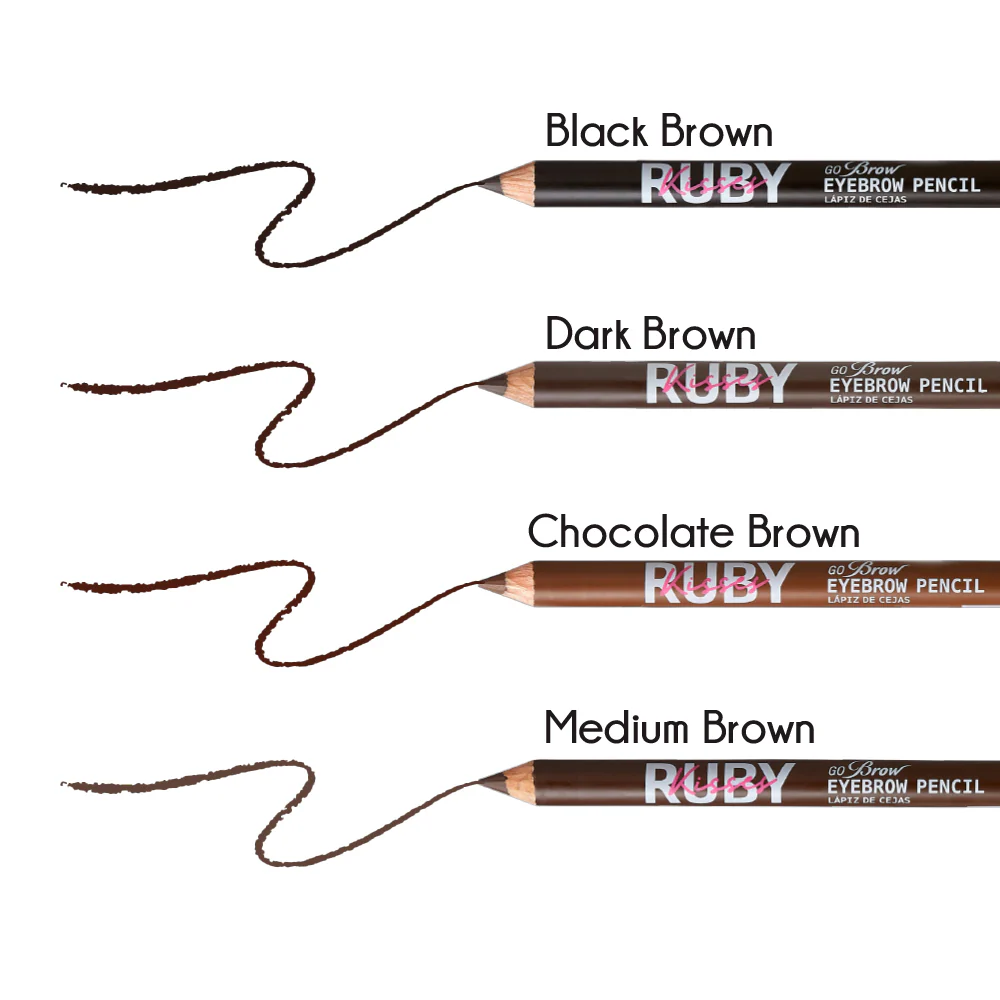 Ruby Kisses Go Brow Wooden Eyebrow Pencil - Image 18