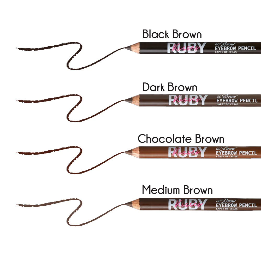 Ruby Kisses Go Brow Wooden Eyebrow Pencil - Image 19