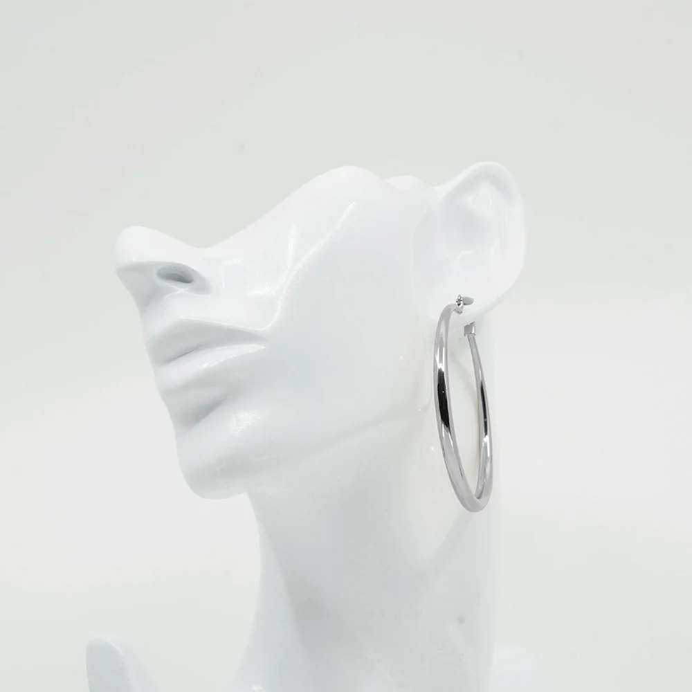 RED by KISS Gold / Silver Plated Hollow Hoop Earrings - Image 20