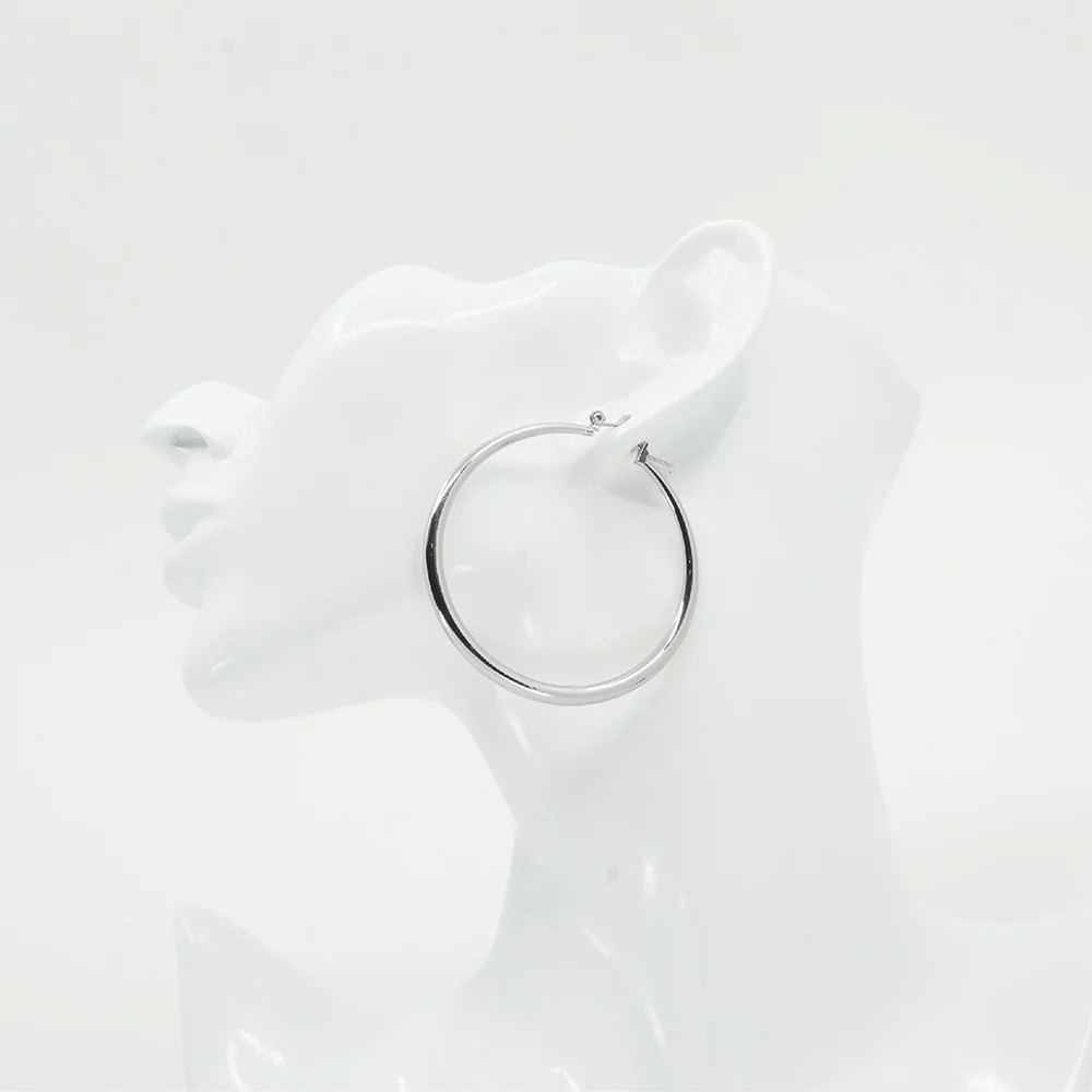 RED by KISS Gold / Silver Plated Hollow Hoop Earrings - Image 22