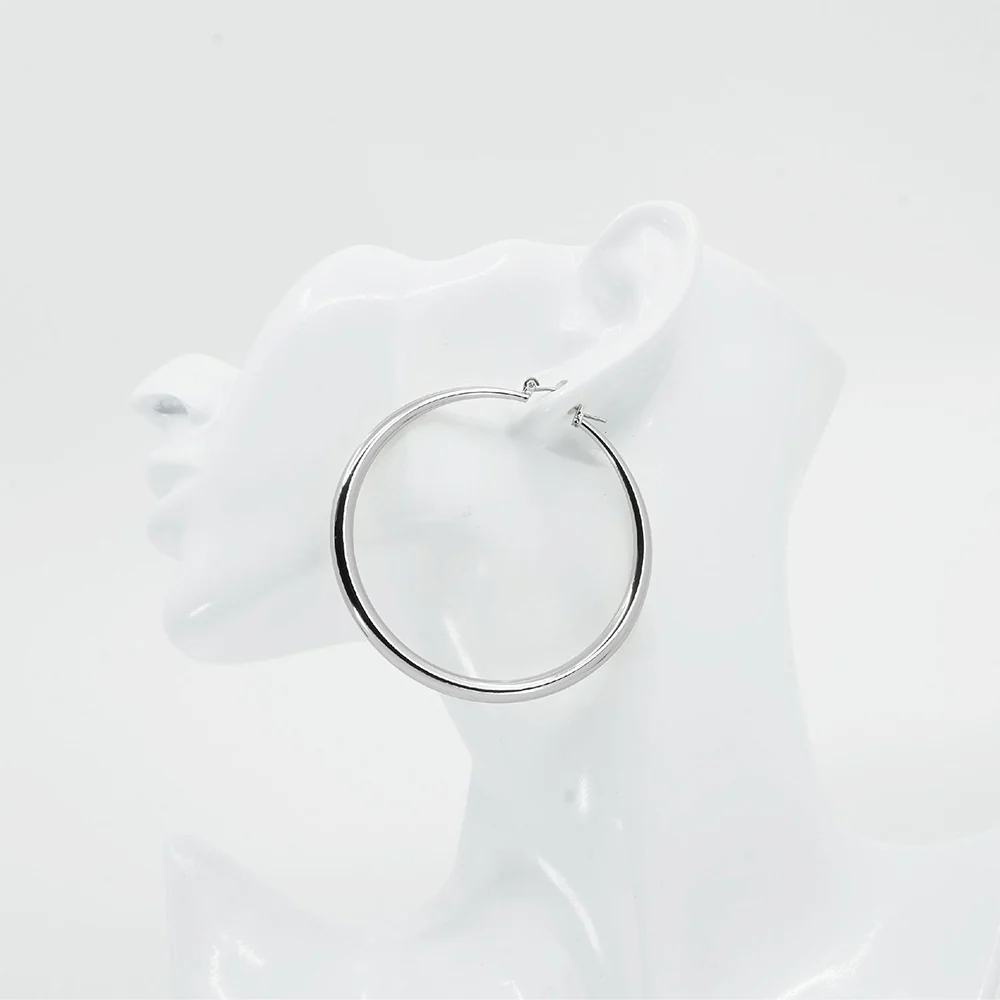 RED by KISS Gold / Silver Plated Hollow Hoop Earrings - Image 34
