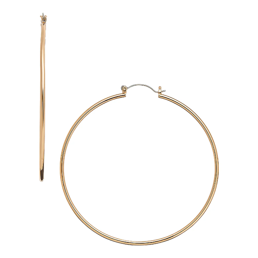 RED by KISS Gold / Silver Plated Hollow Hoop Earrings - Image 51