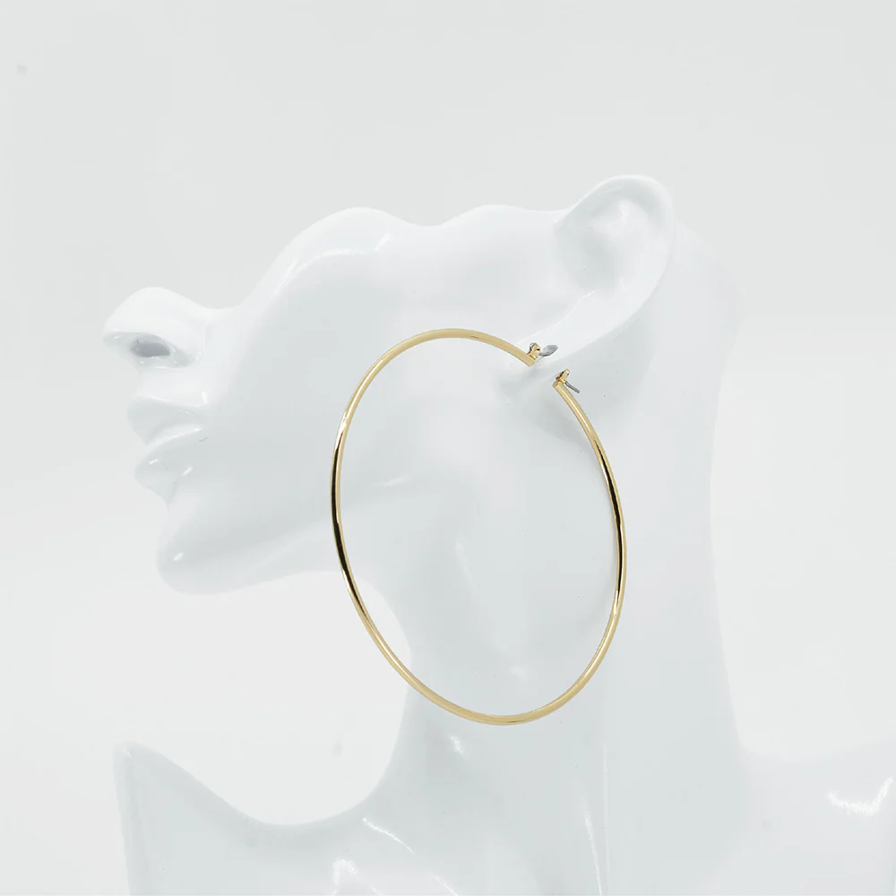 RED by KISS Gold / Silver Plated Pincatch Hoop Earrings - Image 19