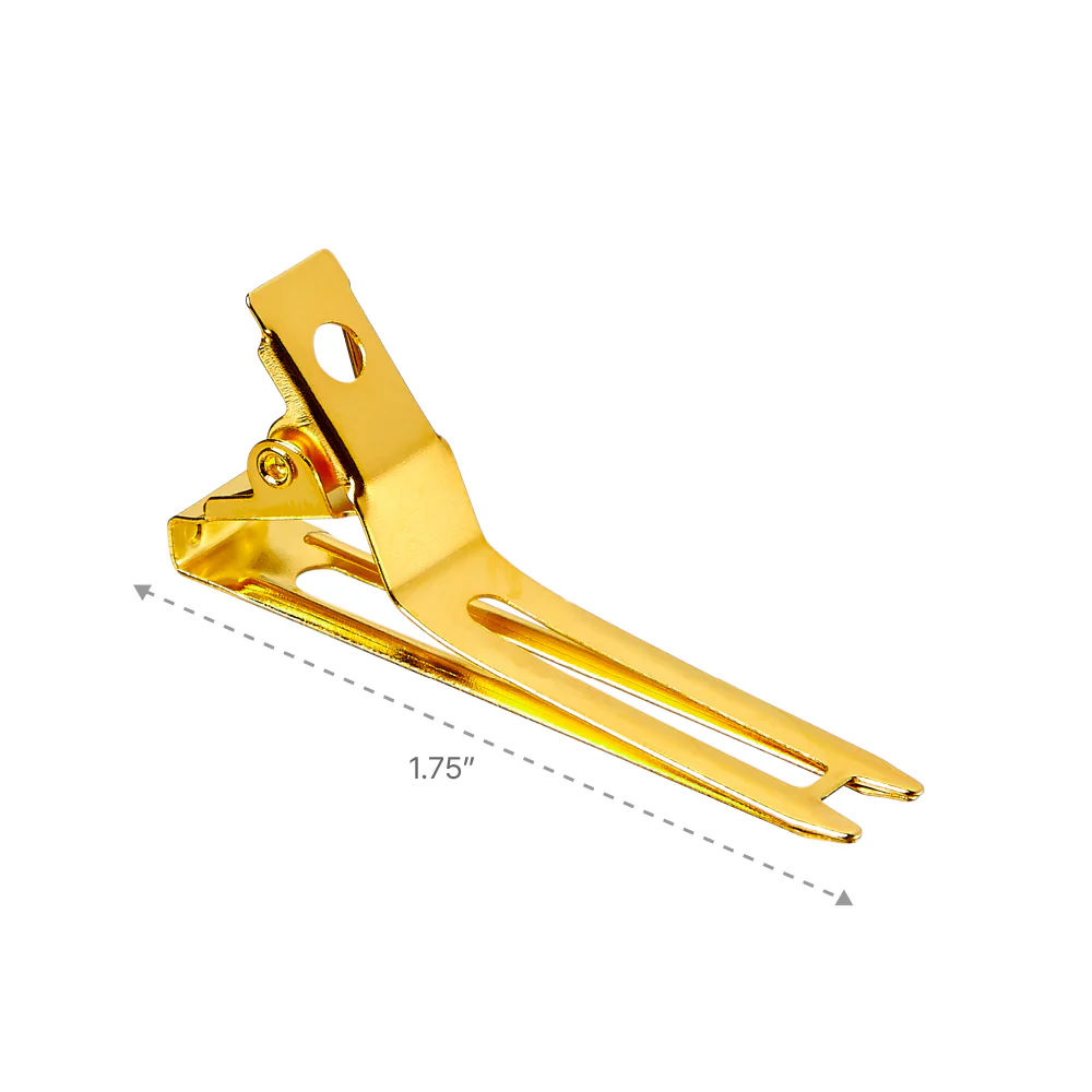 RED by KISS Gold Slide-In Clip 1 3/4" - Image 4