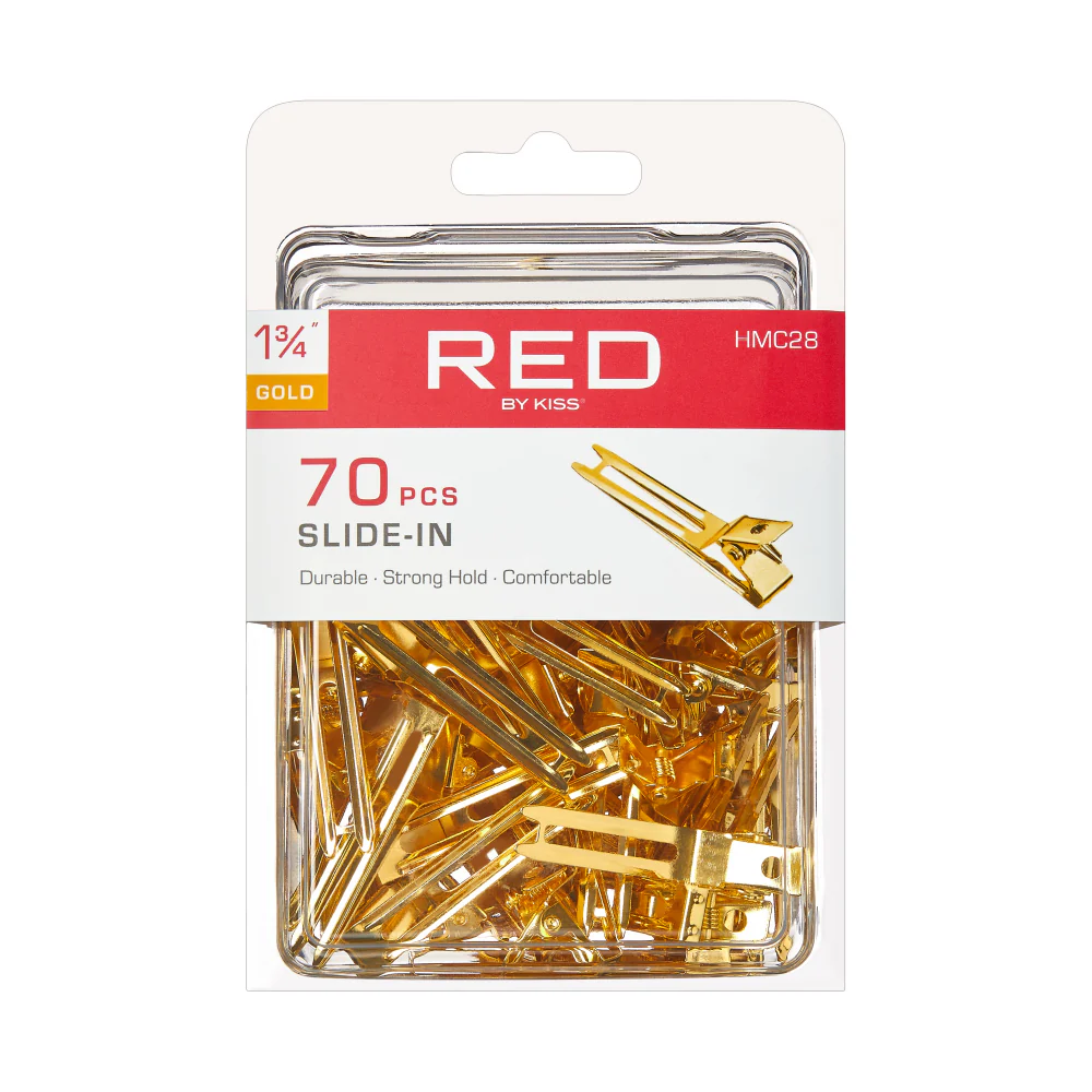 RED by KISS Gold Slide-In Clip 1 3/4" - Image 5