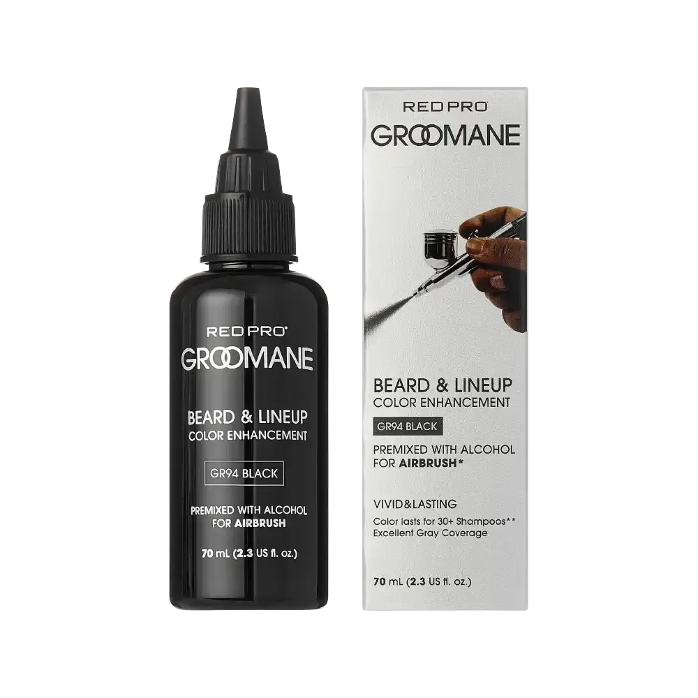 Red PRO Groomane Beard Lineup Color Enhancement – Premixed for Airbrush Use - Image 20