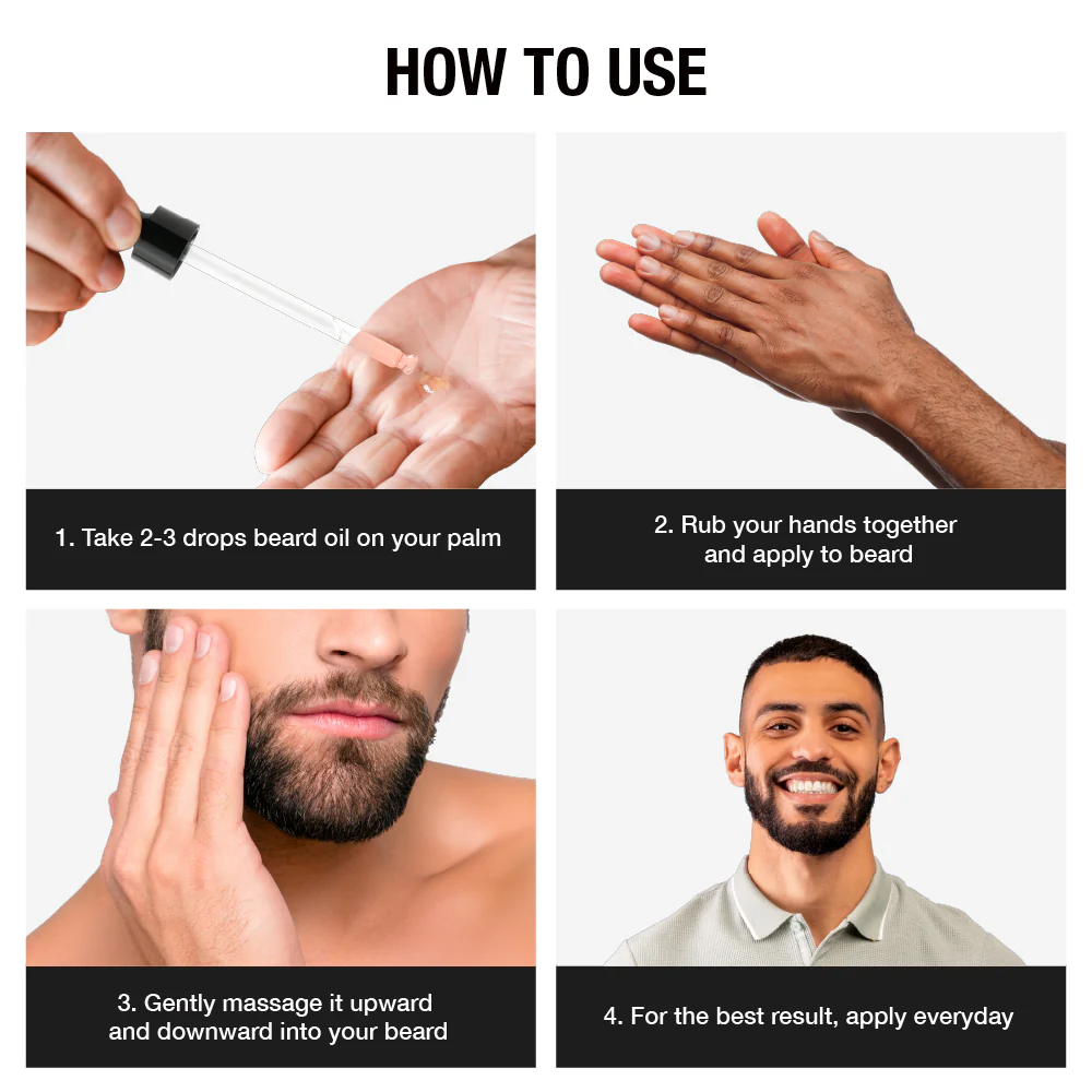 RED by KISS Groomane Beard Oil - Image 4