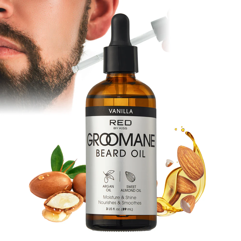 RED by KISS Groomane Beard Oil - Image 8